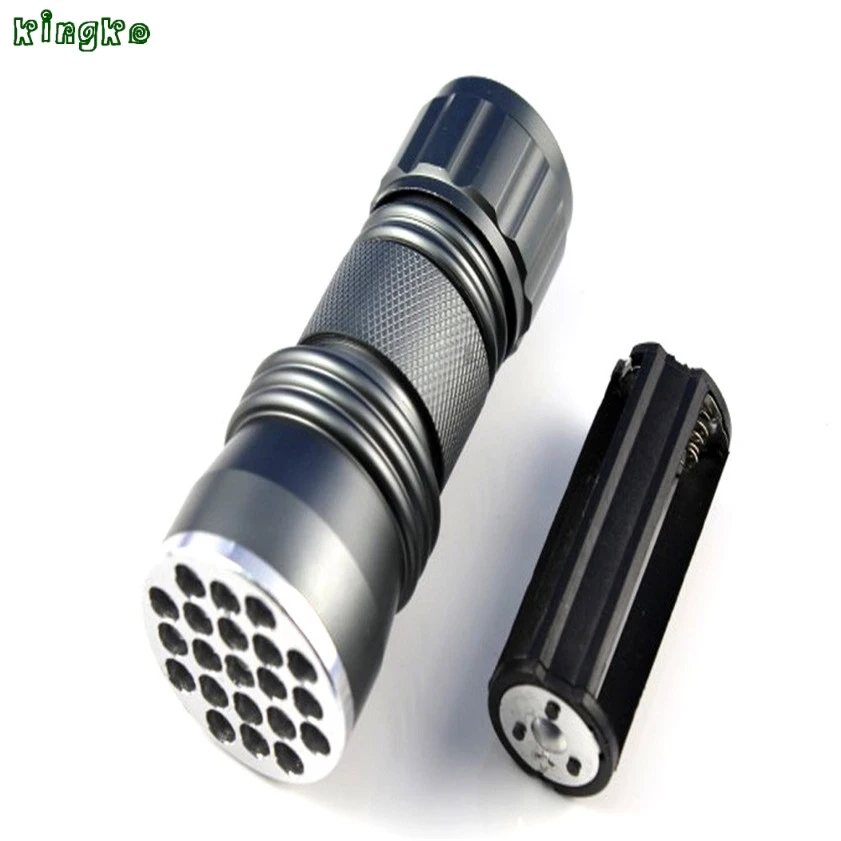 Высокое качество УФ ультрафиолетовый 21 светодиодная вспышка светильник мини