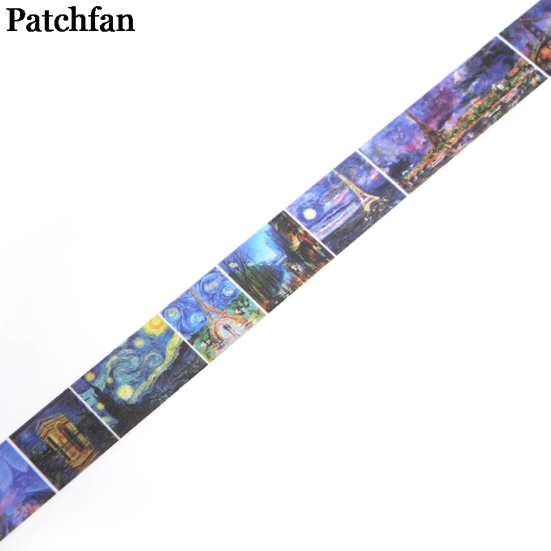 Patchfan картина маслом Ван Гог пары Винтаж забавные DIY Скрапбукинг клей васи маскирующая Лента Печатный узор стикер A2155