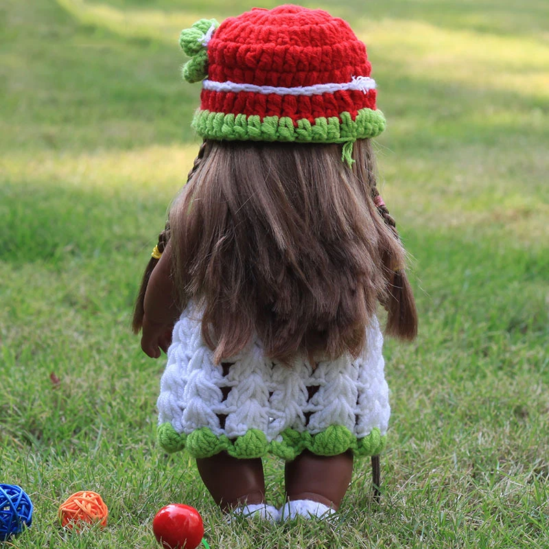 30 см Африканский Черный реборн виниловые куклы для малышей зеленый прямой