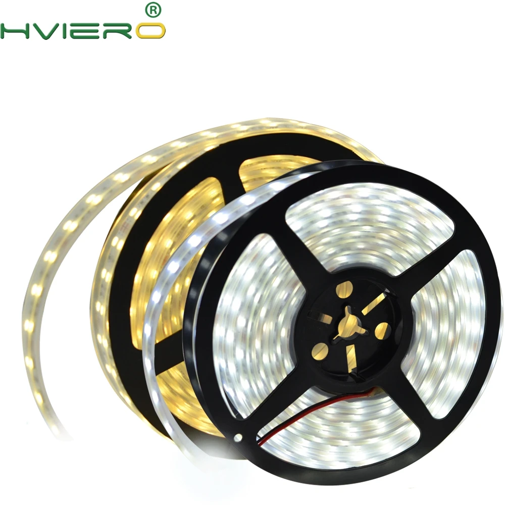 Одежда высшего качества! 5 м DC 12 В 600Led 120led/м водонепроницаемый SMD 5050 RGB теплый белый светодиодный двухрядный гибкий ленточный светильник
