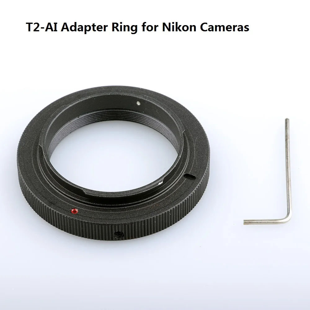 

T2-Nikon T Mount Ring Adapter for Nikon AI D750 D7200 D7100 D5500 D5300 D3300 D90 D610