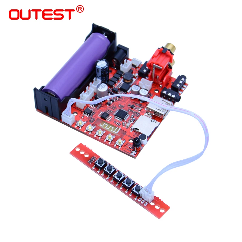Ouest Bluetooth 4 2 + EDR приемник CSR беспроводной аудио передатчик музыкальный адаптер 3 Вт