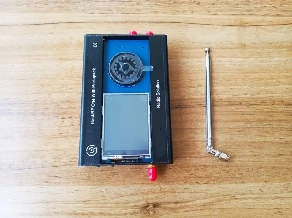 HAVOC firmware PORTAPACK with 0.5ppm TCXO clock metal case FOR HACKRF ONE SDR Software Defined radio Offline GPS simulator |