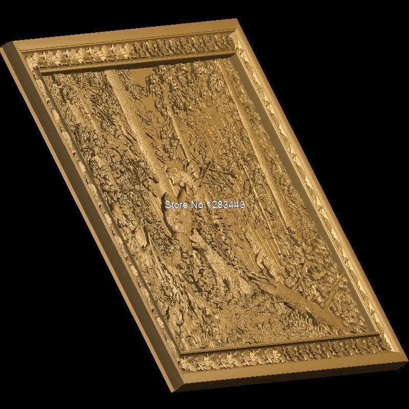 Медвежья 3D модель рельеф STL формат 3d для ЧПУ в формате STL|3d model relief|stl modelsstl |