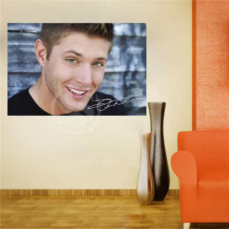 W620F64 необычная картина из сверхнатурального холста jensen ackles настенный постер