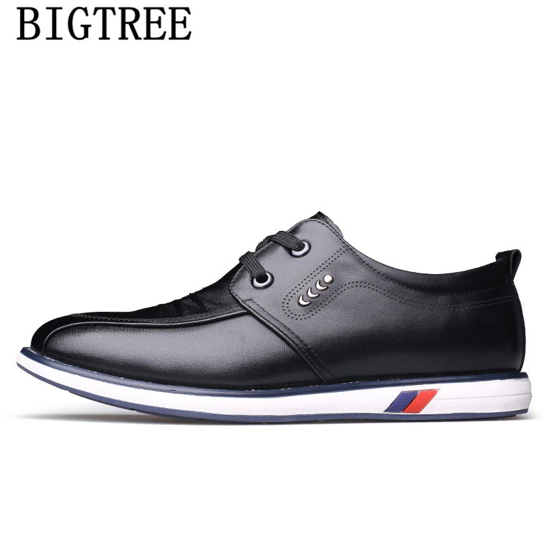 Men Genuine Leather Shoes Mens Casual Luxury Brand Designer High Quality Zapatos De Hombre Chaussure Homme Bona | Обувь