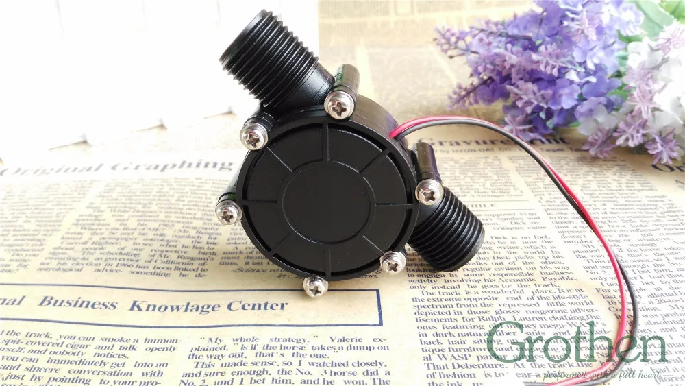 Микро-гидро генератор постоянного тока 10 Вт Генератор потока воды | Обустройство