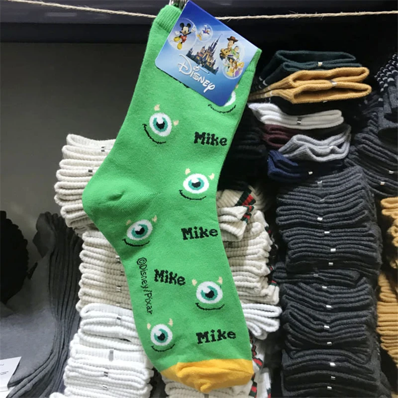 Disney tube cotton socks cartoon Donald Duck Mickey Judy female socks
