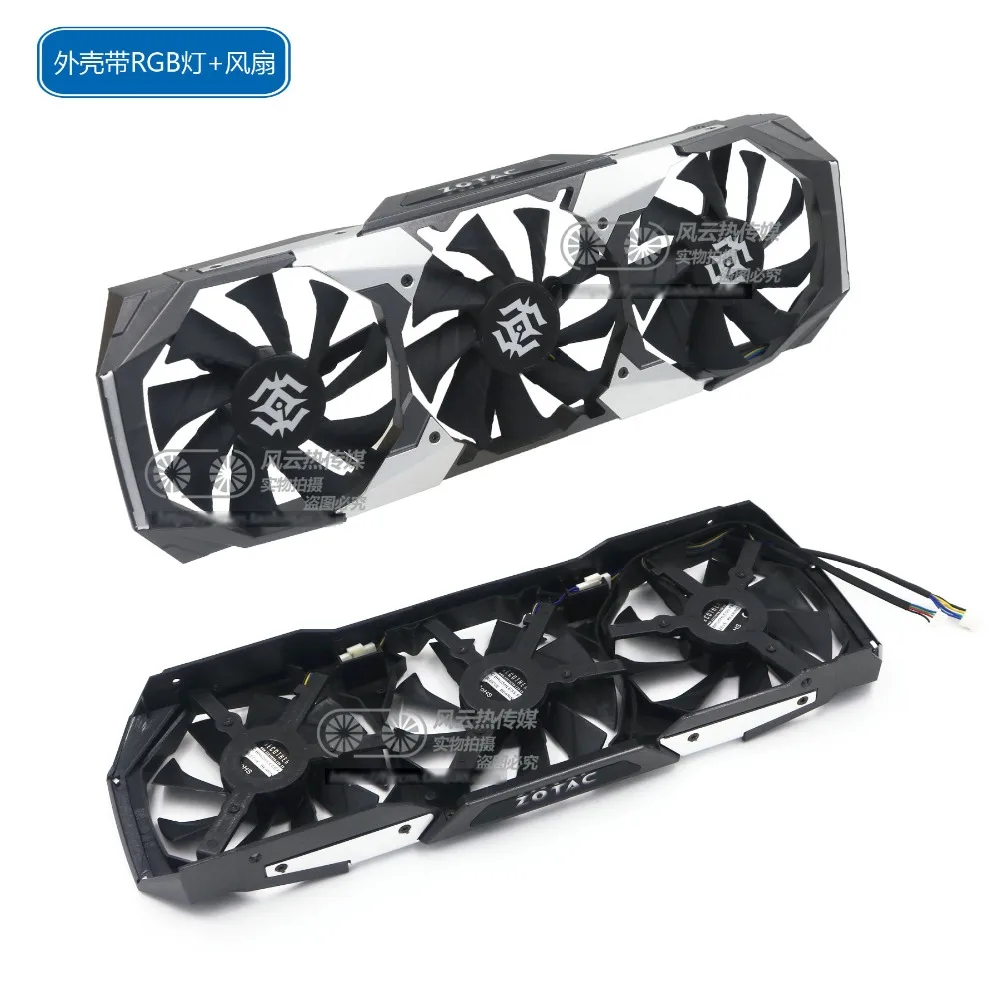 Новый оригинальный охлаждающий вентилятор для графической карты ZOTAC GTX1070 8GD5 X Gaming