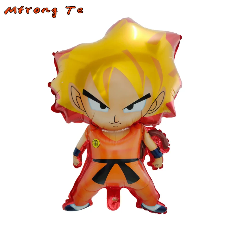 13 шт. 78*45 см WuKong Son Goku Dragon Ball оранжевый Флуоресцентный 18 ''звезда латексный шар для украшения вечеринок поставка макет декоративный шар - Цвет: 1pc