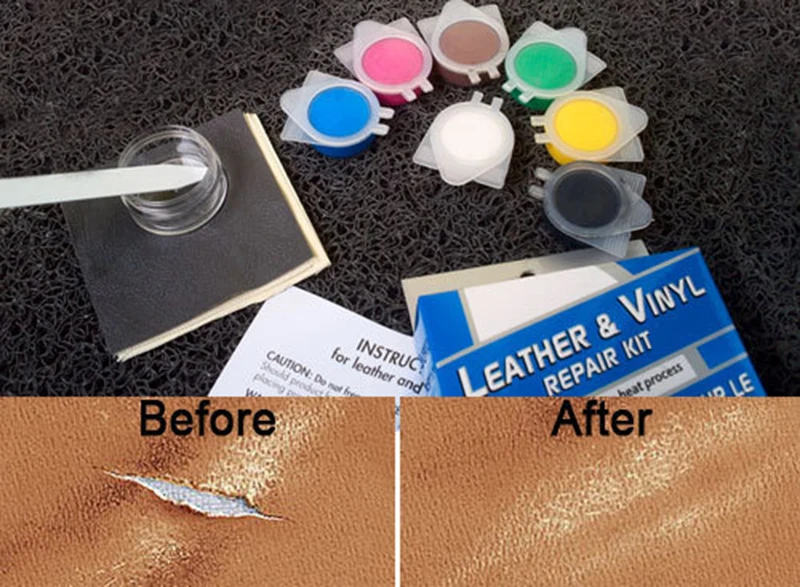 Жидкое средство для ремонта кожаной обивки набор автомобильной кресел