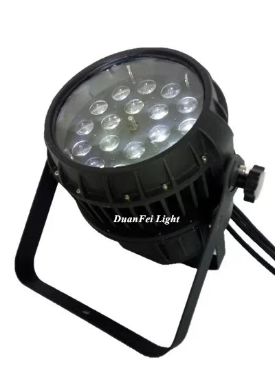 (Roadcase) 20 Лот лампа для вечеринок портативный диско свет rgbw зум led wash par 18x15w