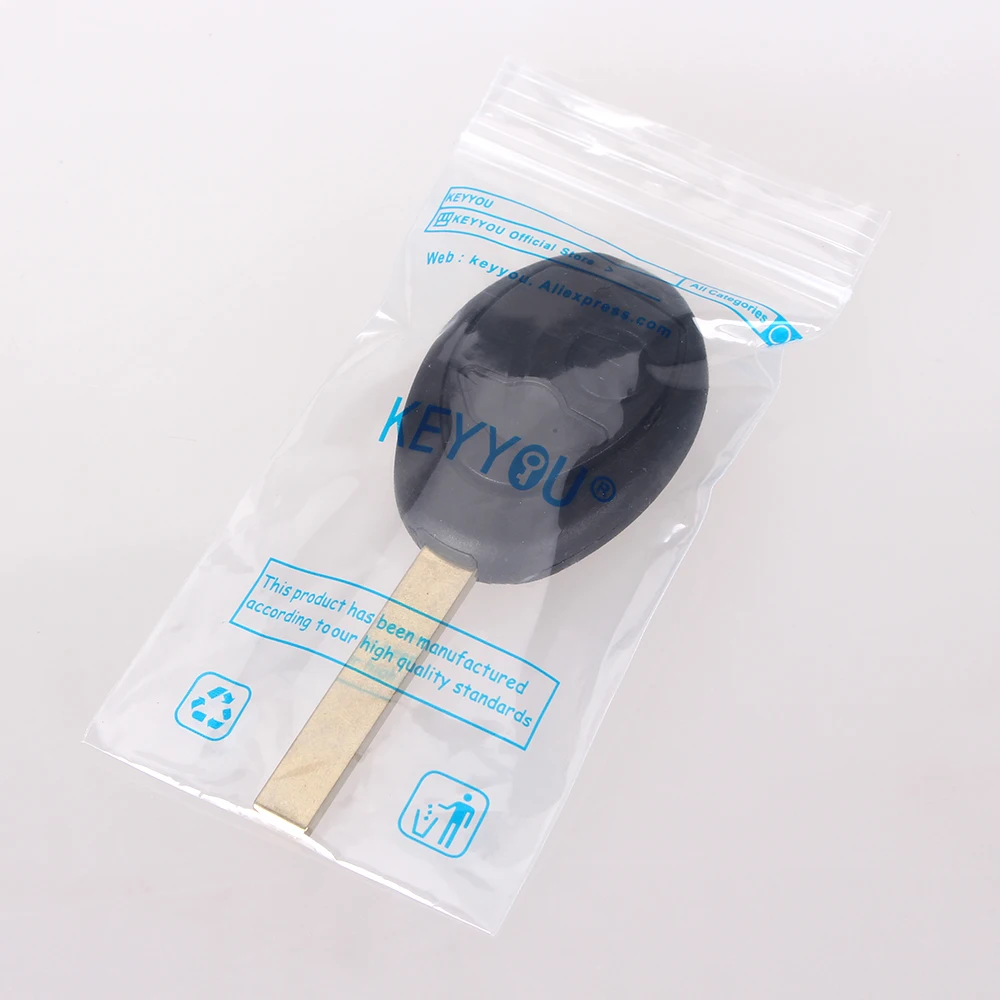 Брелок KEYYOU с лезвием 2 кнопки чехол для автомобильного ключа брелок BMW Mini Cooper R50 R53