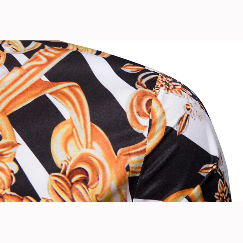 Мужская хлопковая рубашка с длинным рукавом Повседневная дышащая в британском