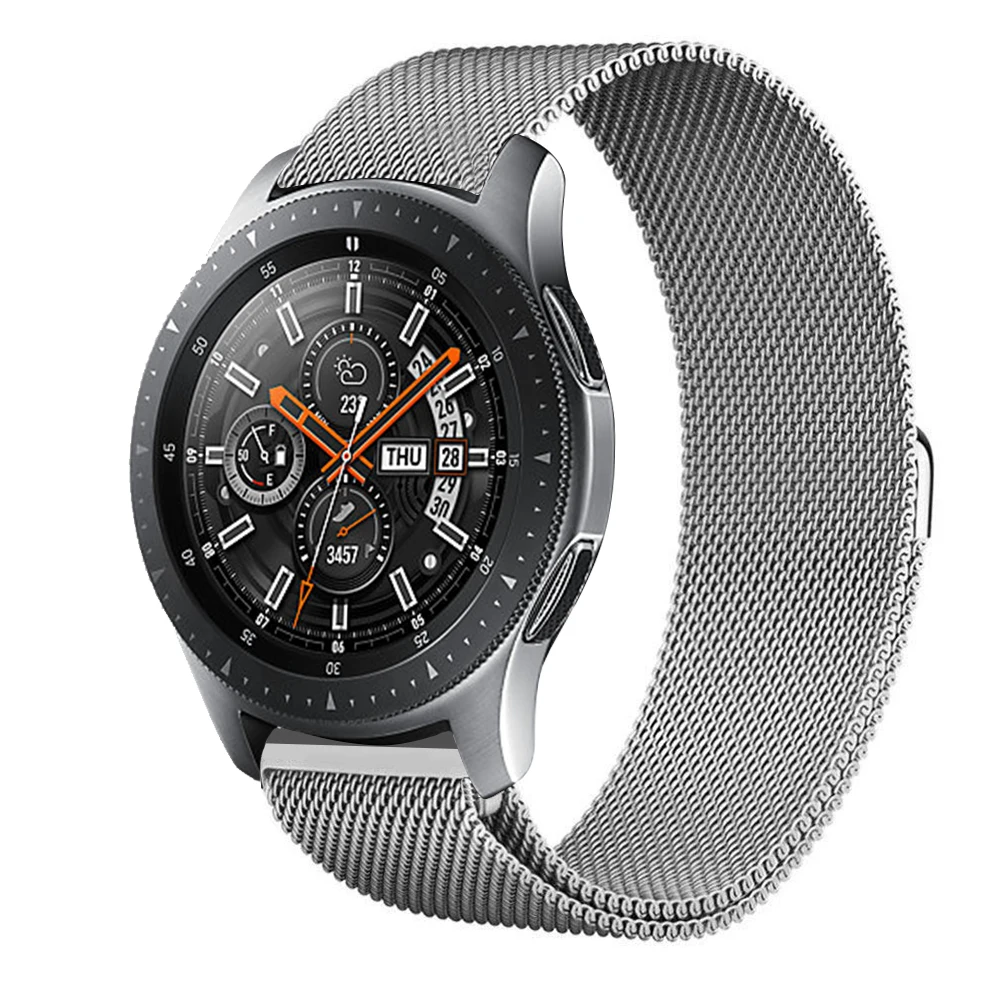 Ремешок Kartice из нержавеющей стали для Samsung Galaxy Watch (46 мм) сменный Браслет наручных