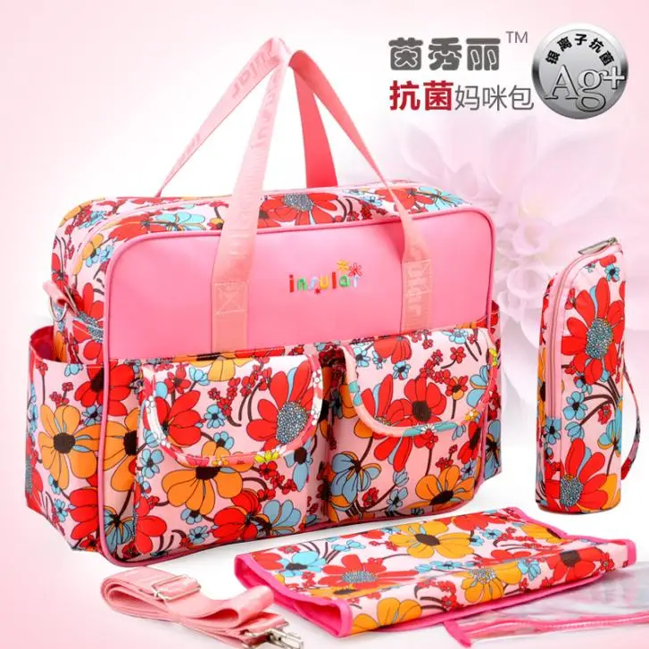 Горячая Распродажа антимикробная сумка для детских подгузников