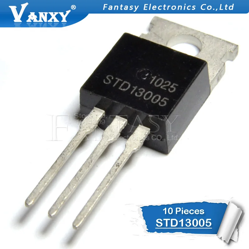 10 шт. STD13005 TO220 13005-220 STD13005FB TO-220F