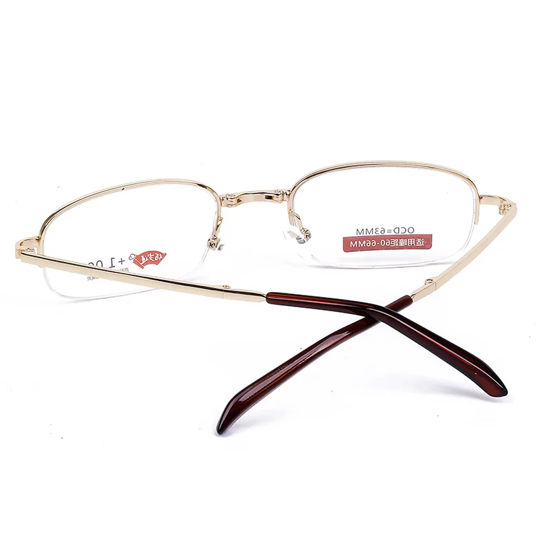 Новые унисекс Женские Мужские Складные Металлические очки для чтения + 1 00 50 2 3 4