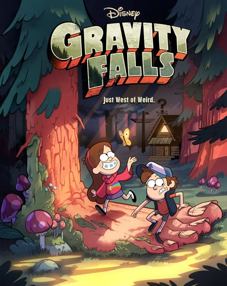 Вопрос mark Gravity Fall Season 1 (2012) комиксы ретро ВИНТАЖНЫЙ ПЛАКАТ холст настенная