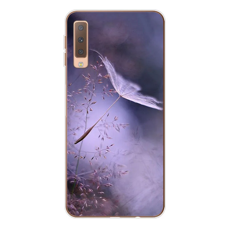 Для samsung A7 2018 чехол мягкий чехол-накладка из силикона и ТПУ для Galaxy A750 A750F