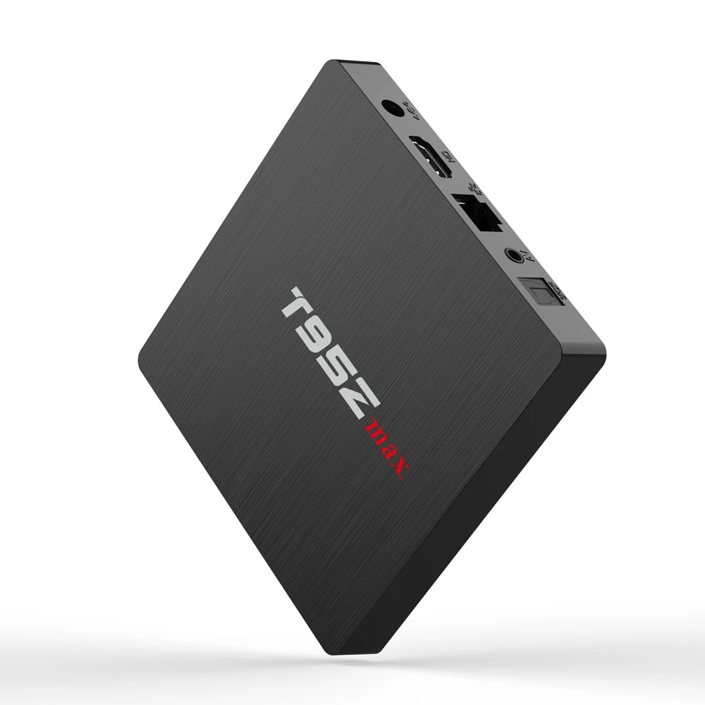 T95Z Max ТВ приставка Android 7 1 Amlogic S912 Восьмиядерный 3 ГБ 32 Смарт 2 4G/5G WiFi Bluetooth H.265 4K HD