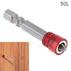 Набор насадок для шуруповерта S2, сталь, шестигранный хвостовик с магнитными кругами, для сверления гипсокартона