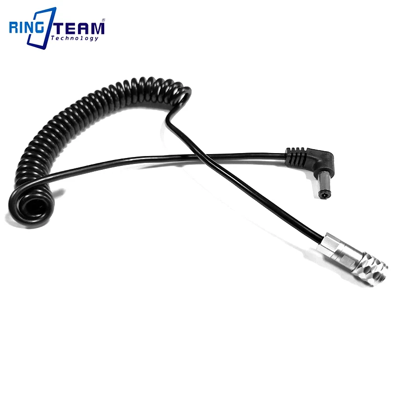 

Extension Coild Spiral Power Cable DC 5521 5.5X2.1mm to BMPCC4K BMPCC 4K Blackmagic Pocket Cinema Camera 4K 50-200cm