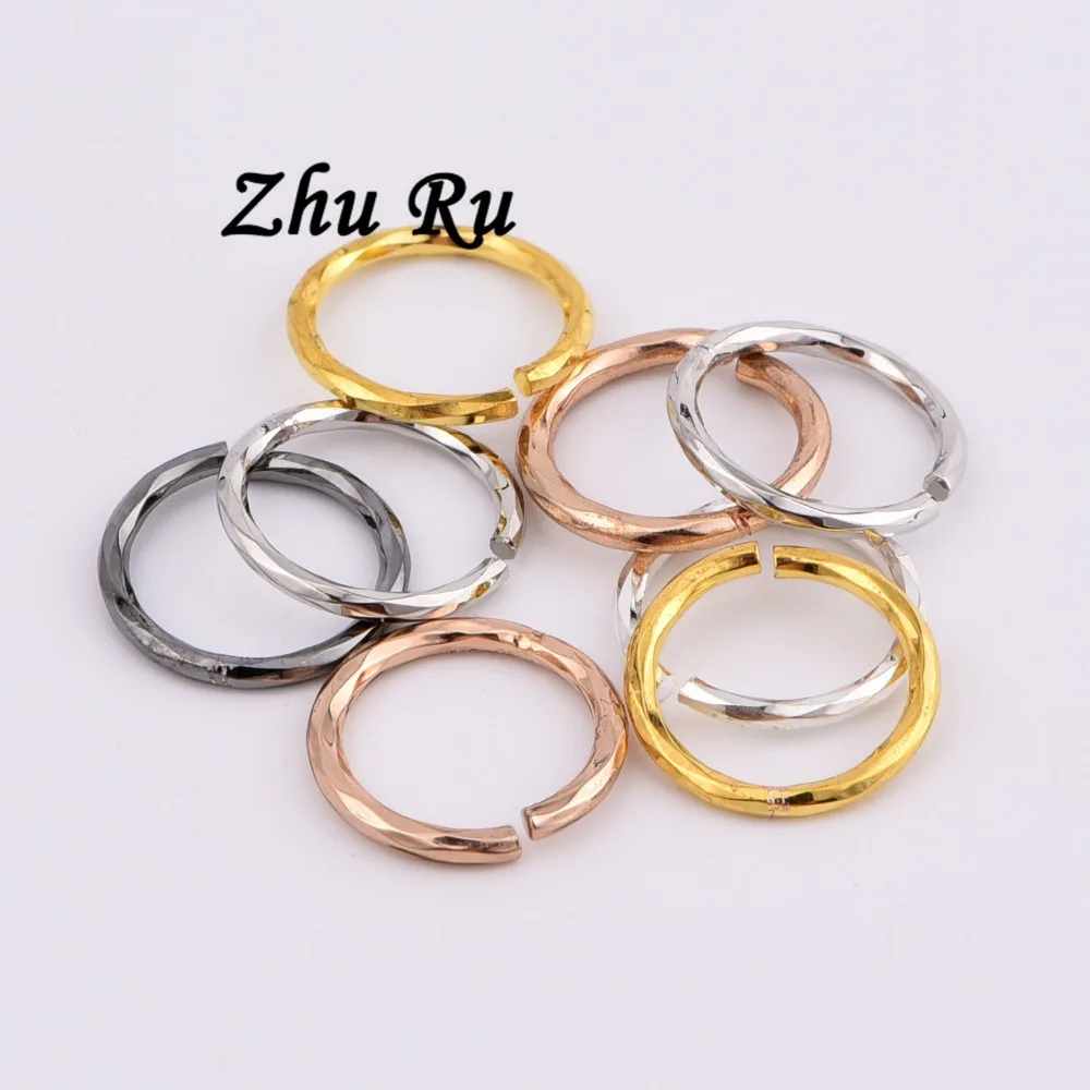Подвески ZHU RU 13 мм с гладкой поверхностью для изготовления кольца | Украшения и