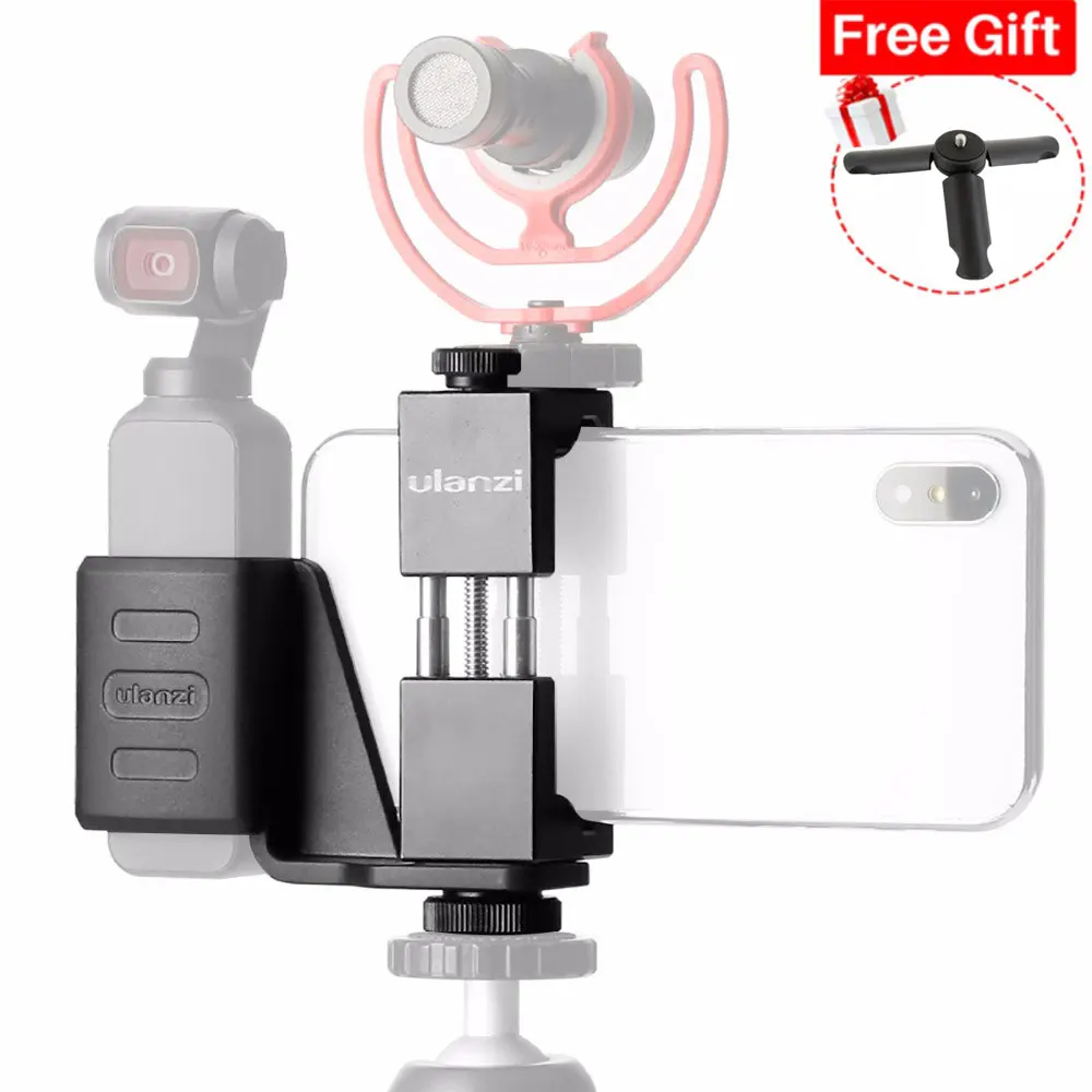 Ulanzi крепление для DJI OSMO карманные аксессуары ручной камеры держатель мобильного телефона кронштейн неподвижная фигура для OSMO Карманный карданный
