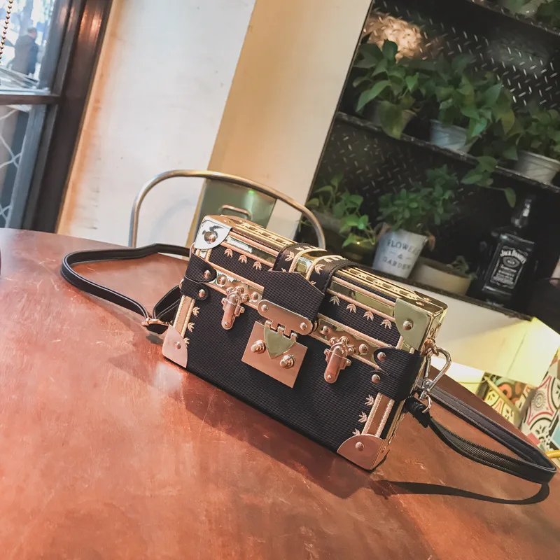 Женская коробка маленькая квадратная сумка через плечо с цепочкой сумки и