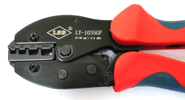 Ручной обжимной инструмент внешний для обжима наконечников 10-35 мм2 | Инструменты