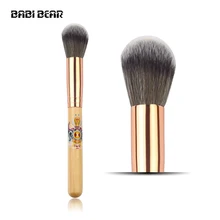 BABI BEAR 1 шт. Румяна с деревянной ручкой румяна основа для макияжа