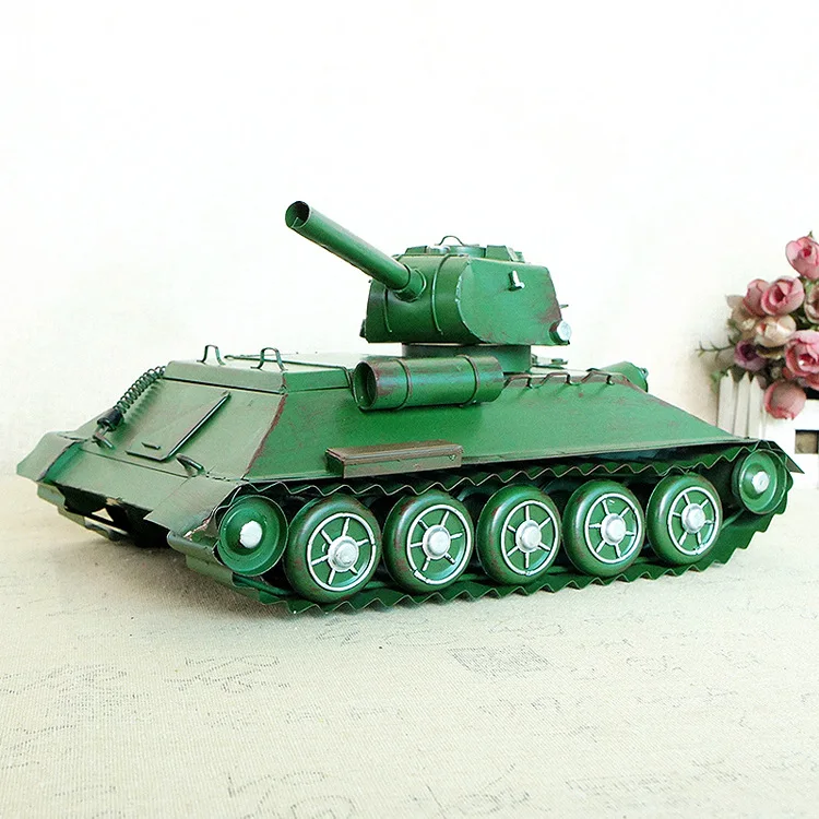 Немецкая Молниеносная станция World War II фронтальная модель танка тигр украшение из