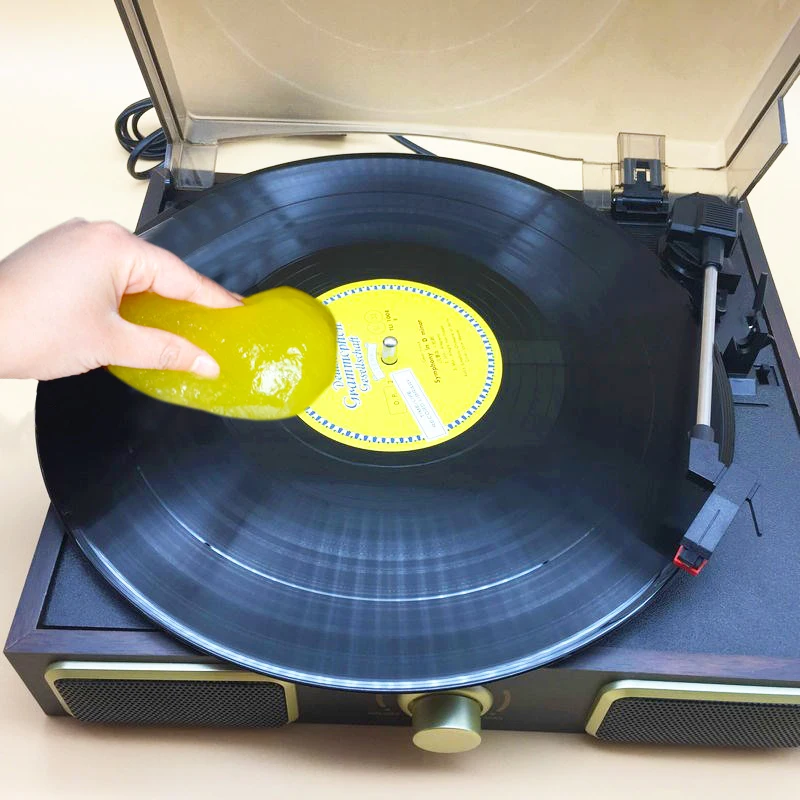 Супер чистый скользкий гель для LP Виниловая пластинка клавиатура чистая пыль мягкий резиновый виниловый картридж волшебный пылеочиститель соединение