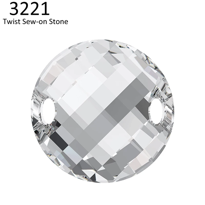 (1 шт.) 100% оригинальный кристаллический бисер Swarovski 3221 скручивающийся 18 мм для