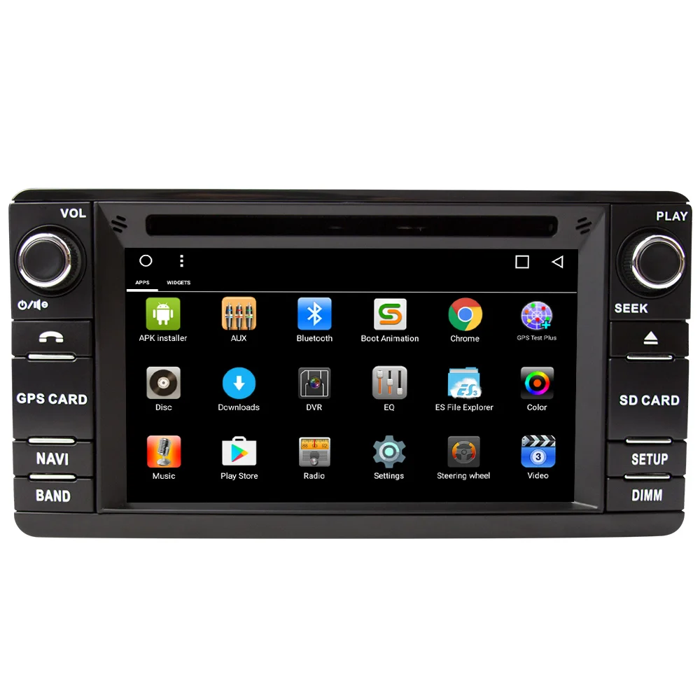 Eunavi 2 Din Android 7 1 автомобильный dvd-плеер для Mitsubishi Outlander 2016-2013 Pajero Радио Стерео gps