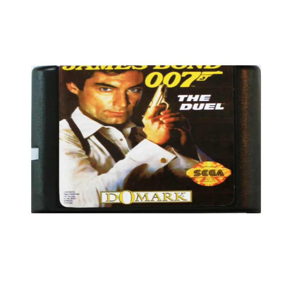 Джеймс Бонд 007 Дуэль 16 бит MD карточная игра для Sega игры SEGA Mega Drive Genesis | Электроника