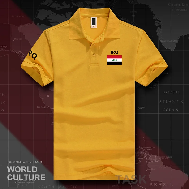 Рубашка поло для мужчин белая хлопковая футболка с коротким рукавом и принтом