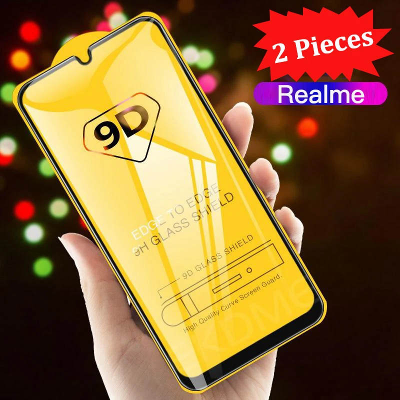 Защитная пленка для экрана GFAITH Realme 5 закаленное 3d стекло Pro|Защитные стёкла и