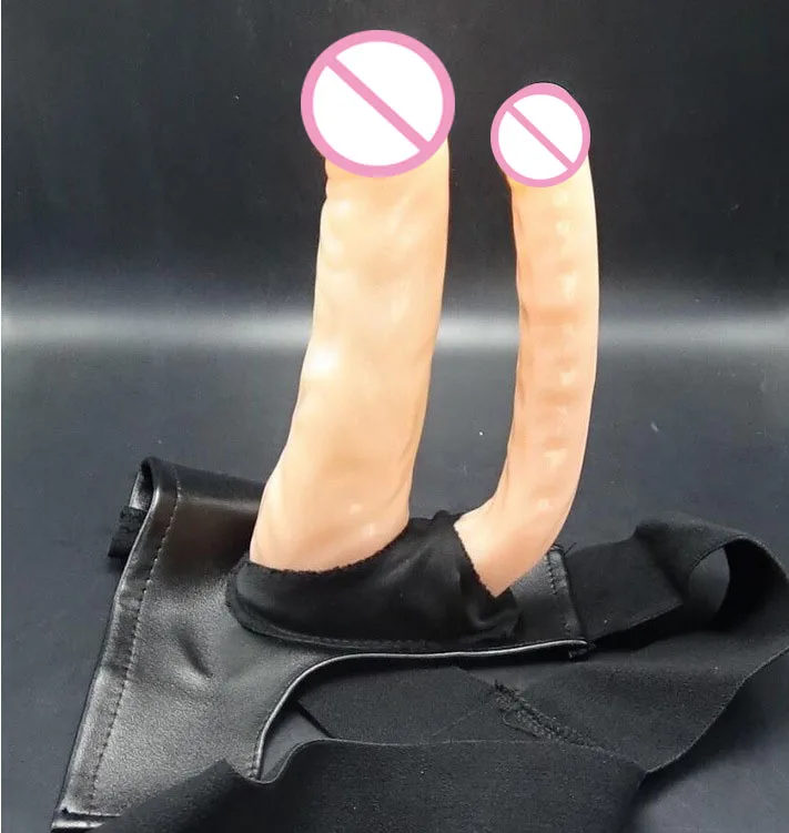 Горячая двойной Дилдо страпон жгут огромный фаллоимитатор Реалистичная лошадь