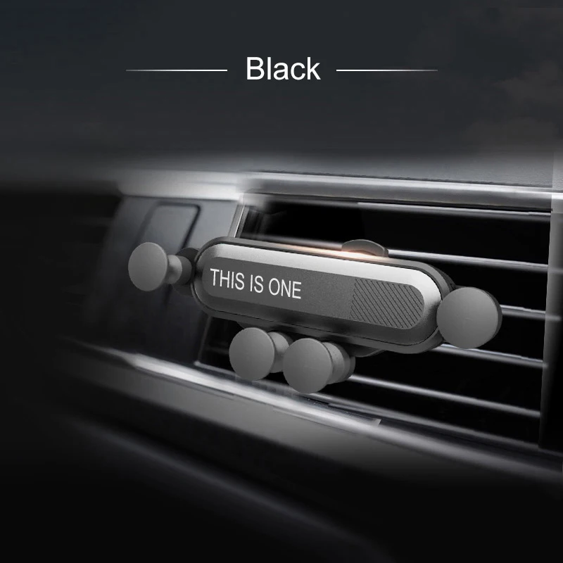 Универсальный автомобильный держатель для телефона Gravity Car Air Vent Mount In Car для Iphone X 8 8 Plus XR XS Max One с ручным управлением подставка для телефона