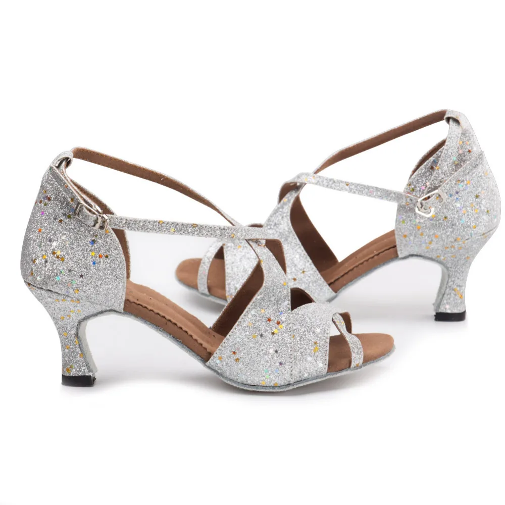 Бальные новые профессиональные туфли для латинских танцев женщин/девушек/женщин