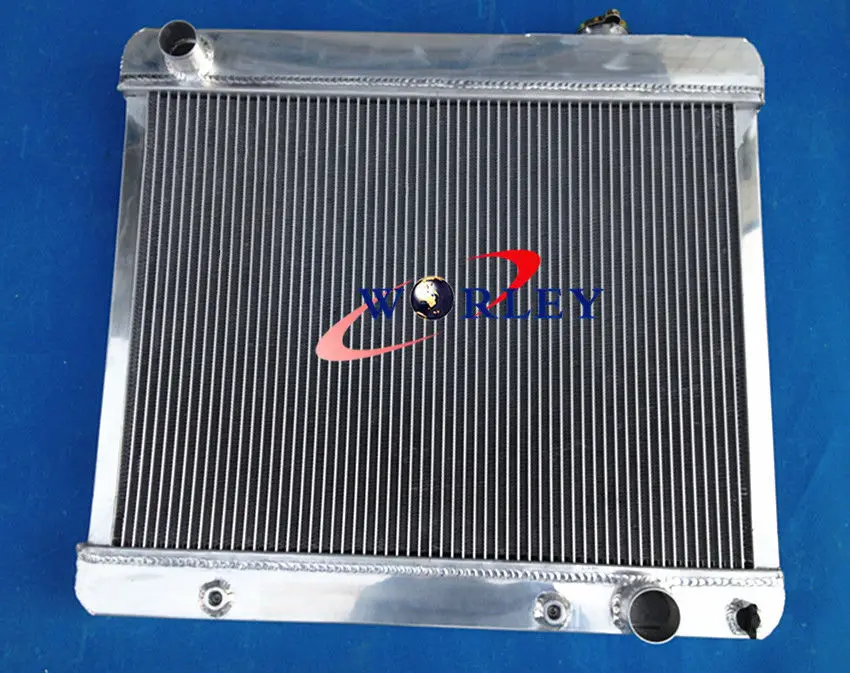 GPI алюминиевый радиатор 1963-66 для автомобиля Chevy panel C10/C20/C30 PONTIAC OLDS