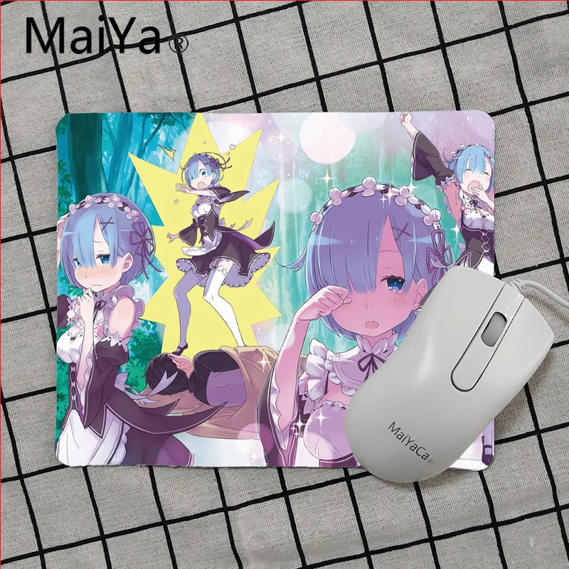Maiya Высокое качество Re ZERO начало жизни в другом мире коврик для мышки в стиле аниме гладкой блокнот настольные компьютеры коврики игровой мышь Pad