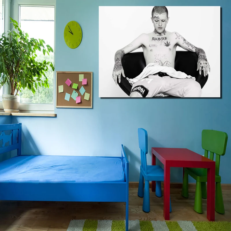 Lil открытый реалистичный настенный художественный холст плакат и печать HD