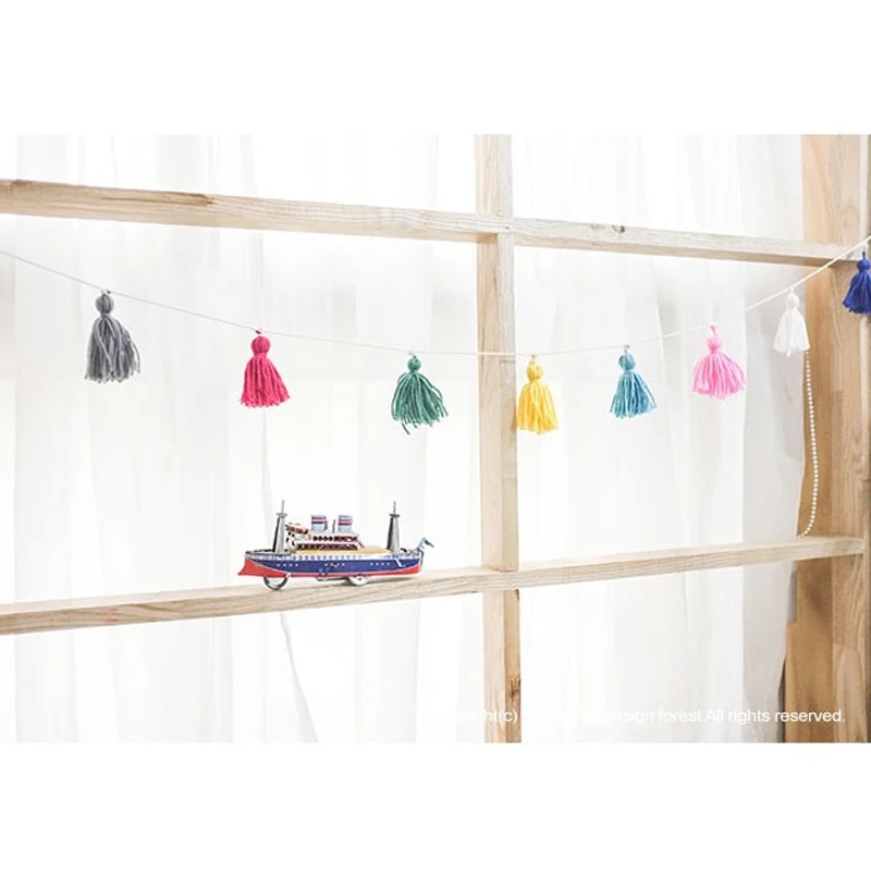 1 шт. радужные украшения с кисточками висячий флаг креативные вечерние на день