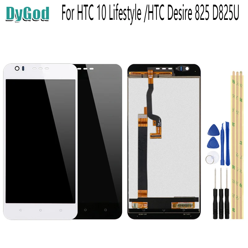 ЖК-дисплей 5 дюйма для HTC 10 Lifestyle сенсорный экран телефона с дигитайзером в сборе