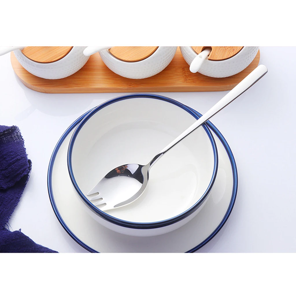 Походная туристическая Посуда Spork для походов ложка путешествий столовые