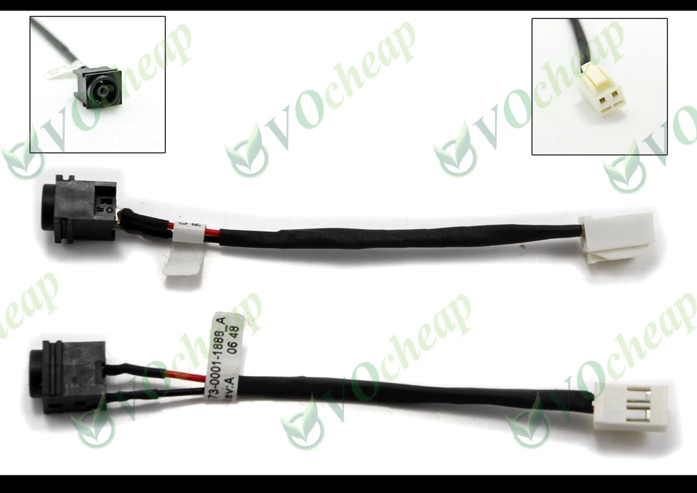 Cablagem para Sony Power Jack Carregamento Porto Vaio Vgn fe Pcg-7xxxx 7h1l 7h2l 7n1l 7n2l 7r1l 7r2l 7v1l 7v2l 073-0001-1888-a dc