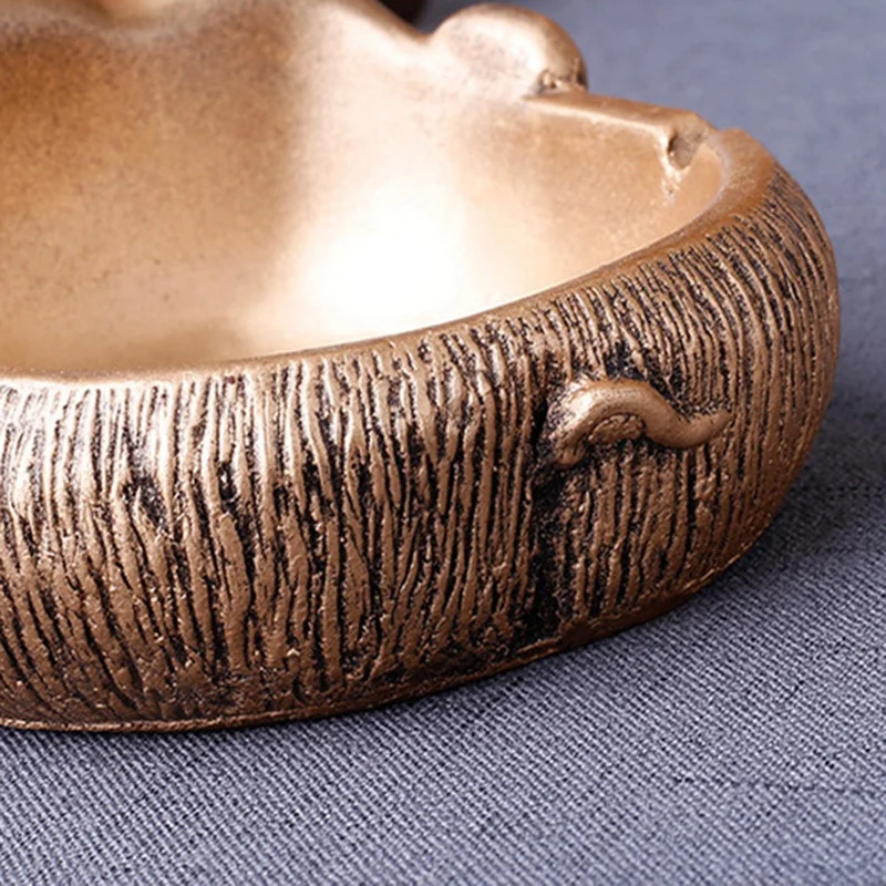 GVCD украшение из смолы свиньи китайская портативная пепельница креативное для